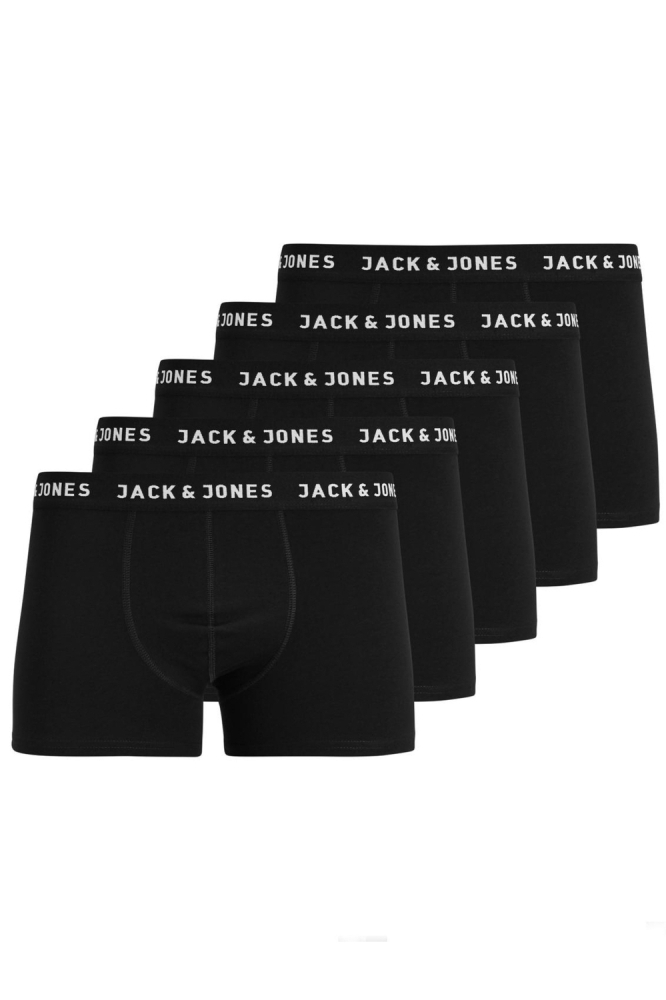 Jack & Jones zwarte heren ondergoed | Inhoud verpakking