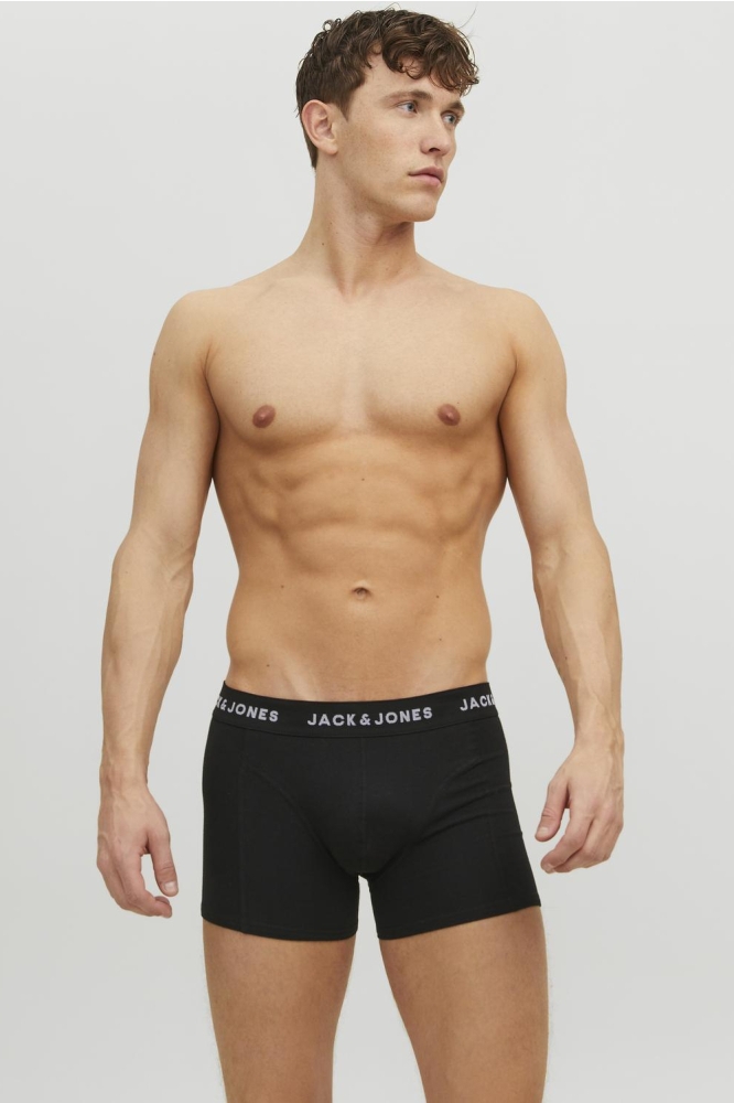 Jack & Jones zwarte heren ondergoed | Model vooraanzicht