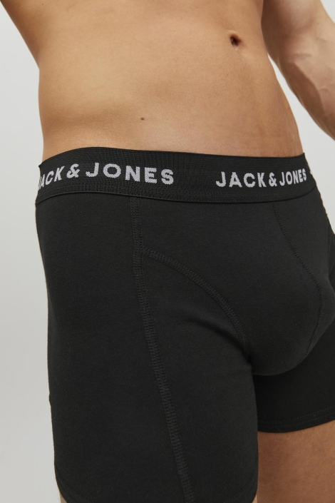 Jack & Jones zwarte heren ondergoed | Close up