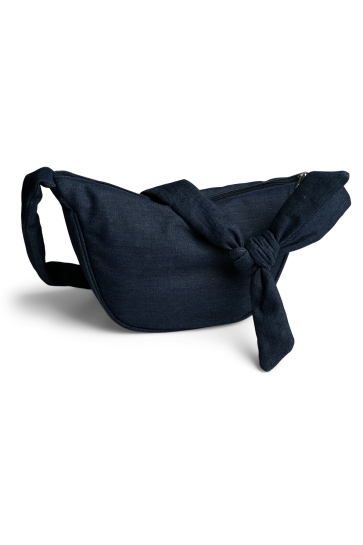 Pieces PCAMANDA DENIM KNOT BUMBAG PWP 17160829 DARK BLUE DENIM