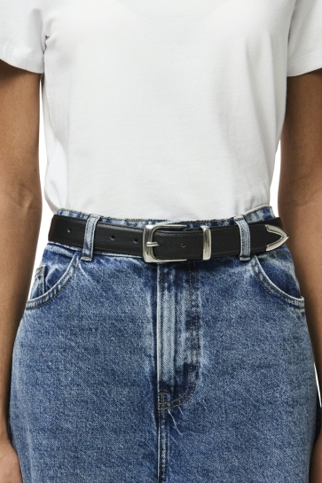 Pieces PCJULIETTA JEANS BELT BUNDLE WB 17160179 Black/ST1