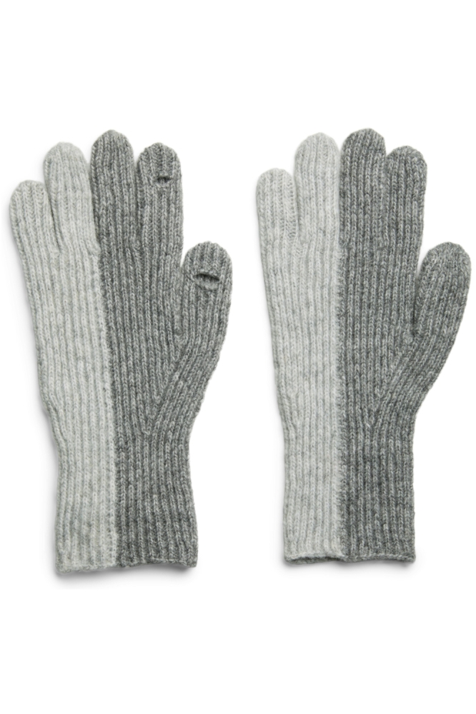 Pieces grijze dames accessoire | Vooraanzicht