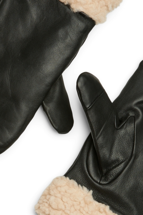 Pieces zwarte dames accessoire | Bovenaanzicht