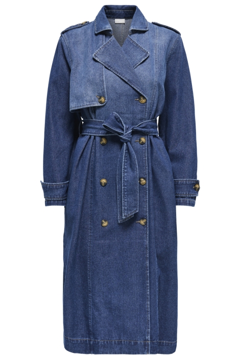 Jacqueline de Yong blauwe dames jas | Vooraanzicht