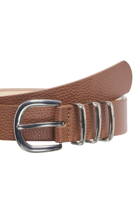 Only cognac dames riem | Close up