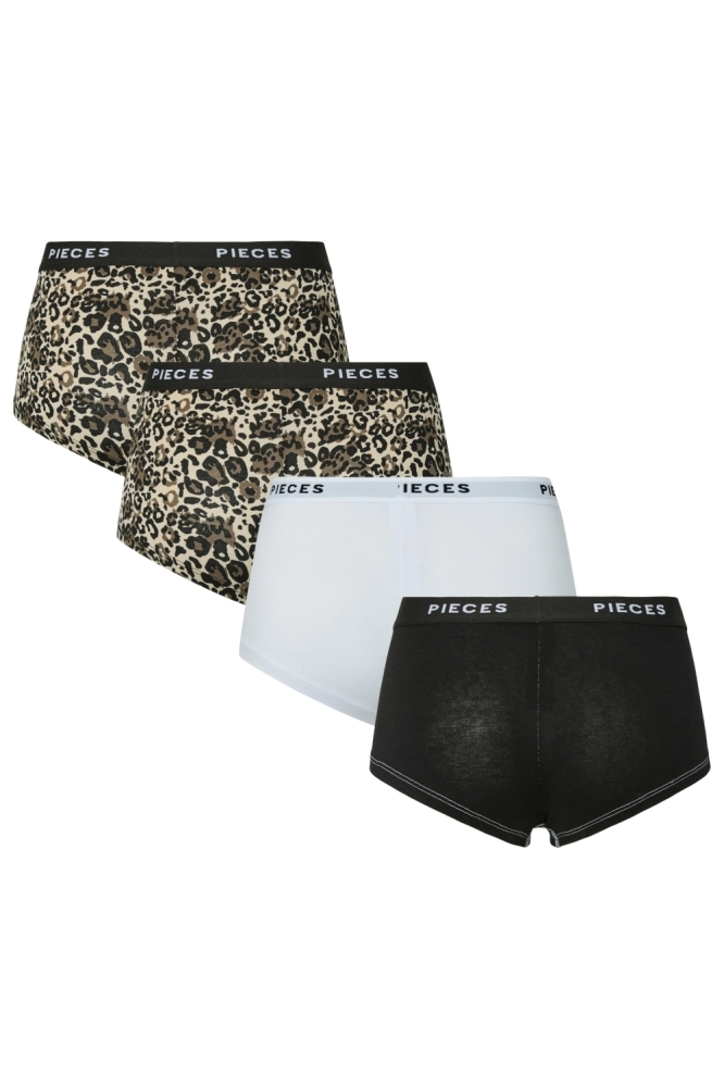 Pieces beige dames ondergoed | Achteraanzicht