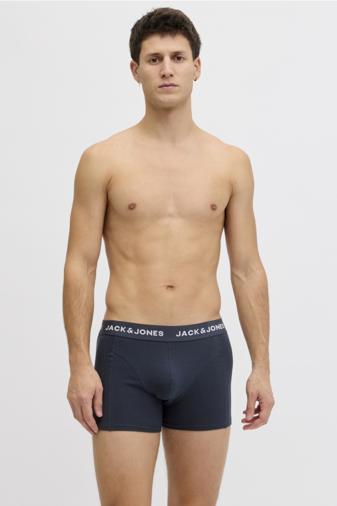 Jack & Jones blauwe heren ondergoed | Model vooraanzicht