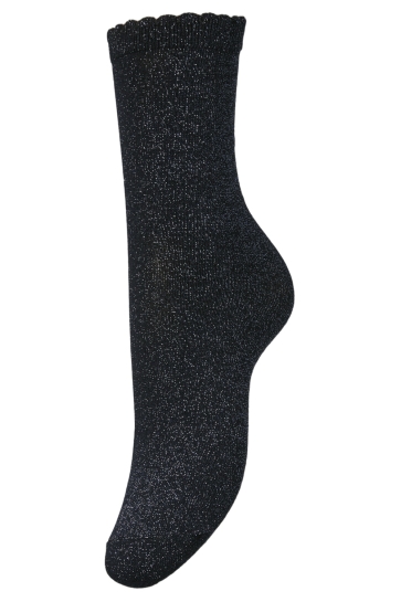 Pieces PCSEBBY GLITTER LONG SOCKS NOOS BC 17078534 Sky Captain/TONED LUREX