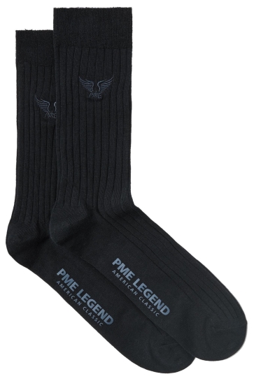 PME legend rib socks 2-pack Blauw