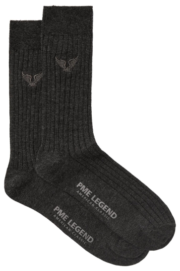 PME legend rib socks 2-pack Grijs