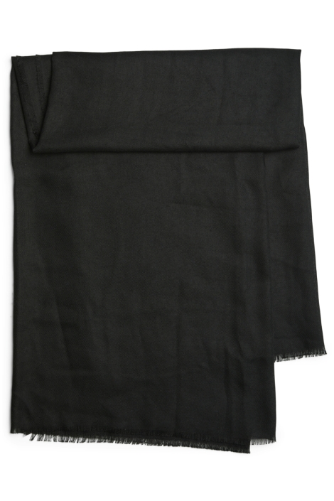 Pieces zwarte dames sjaal | Close up