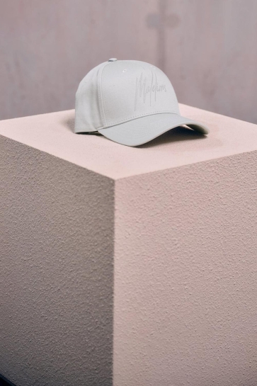 Malelions Accessoire STRIPED SIGNATURE CAP MA1 AW25 01 GREEN