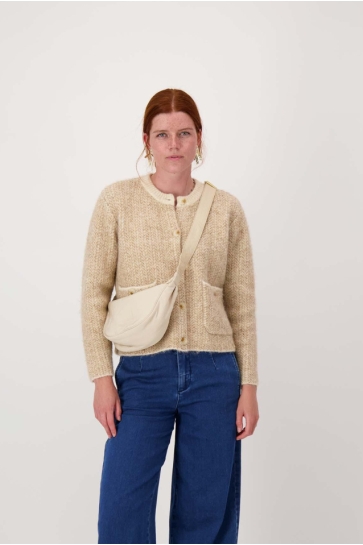 Zusss NYLON FANNY PACK 0203 029 BEIGE