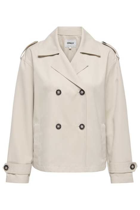 Only beige dames jas | Vooraanzicht