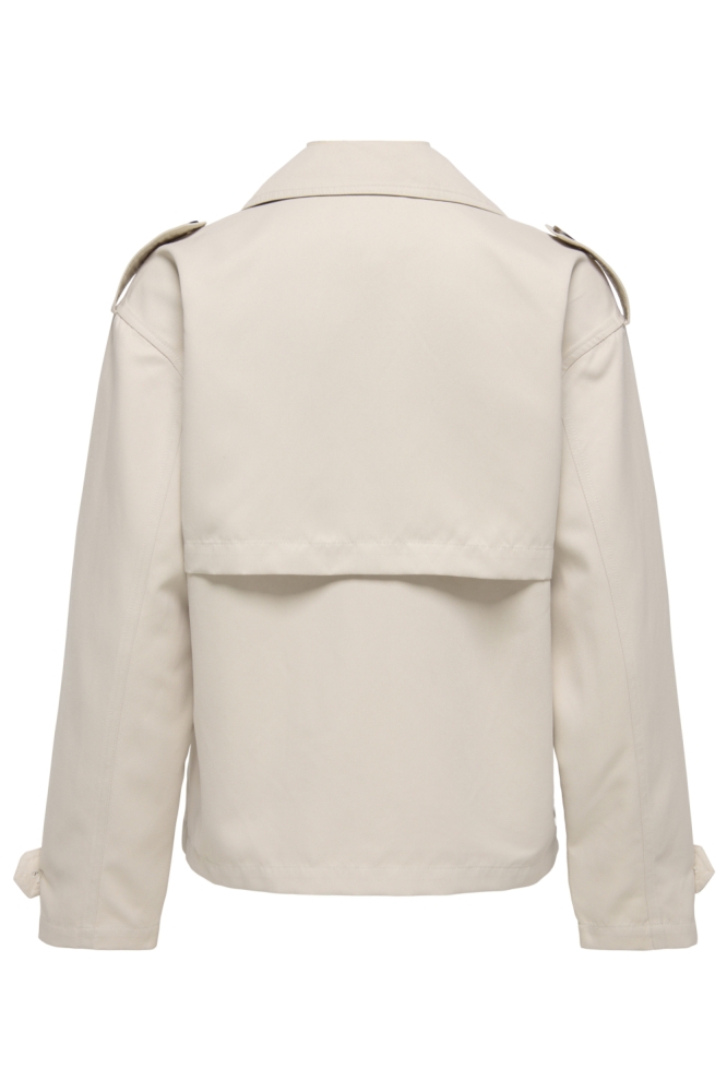 Only beige dames jas | Achteraanzicht