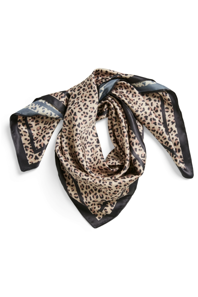 Pieces camel dames sjaal | Vooraanzicht