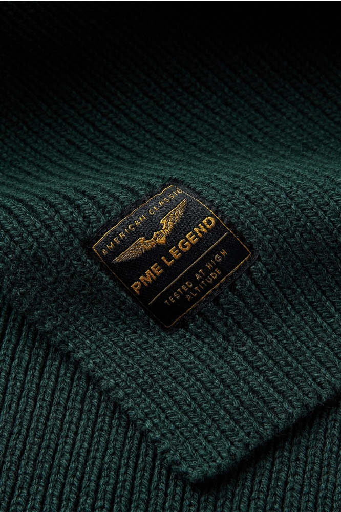 PME legend groene heren sjaal | Close up