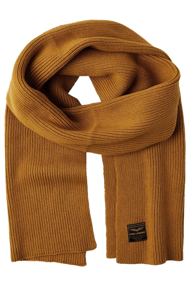 PME legend camel heren sjaal | Vooraanzicht