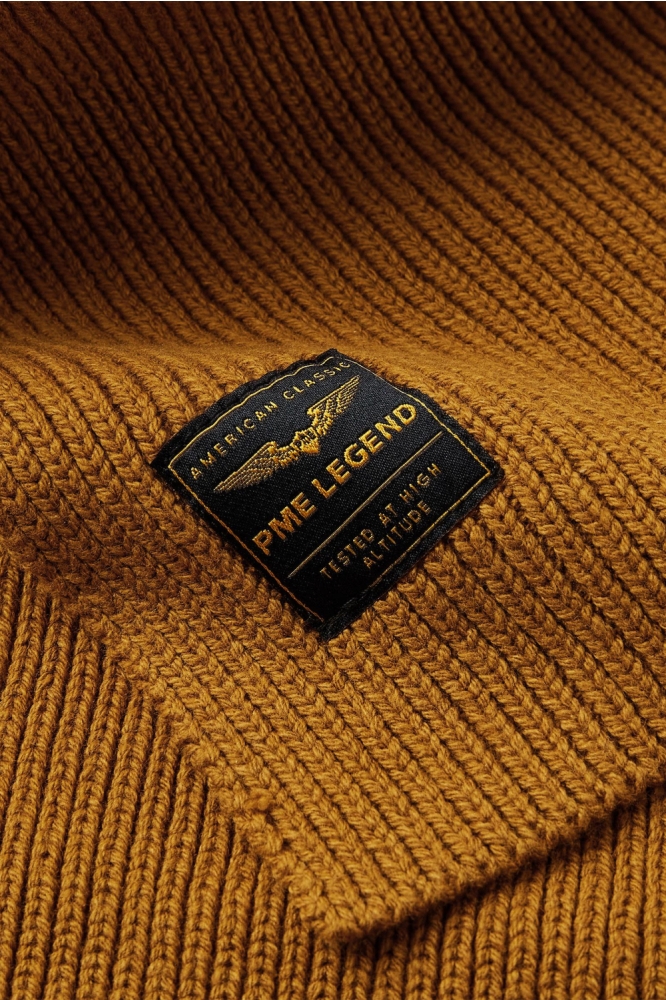 PME legend camel heren sjaal | Close up