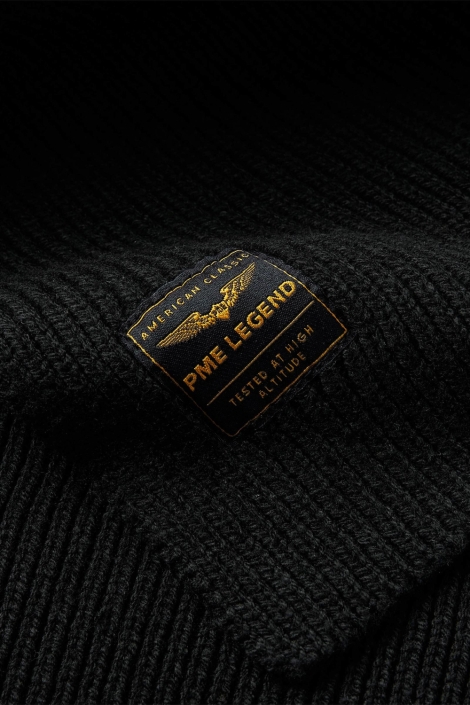 PME legend zwarte heren sjaal | Close up