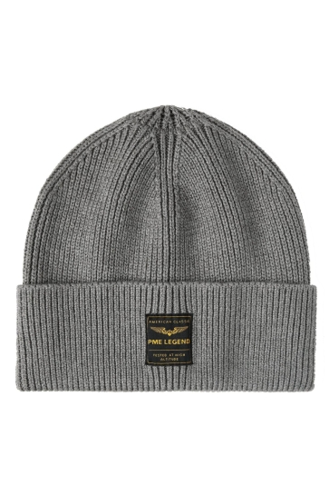 PME legend beanie basic Grijs