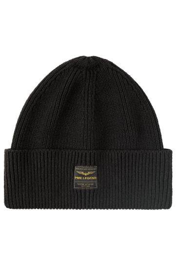 PME legend beanie basic Zwart
