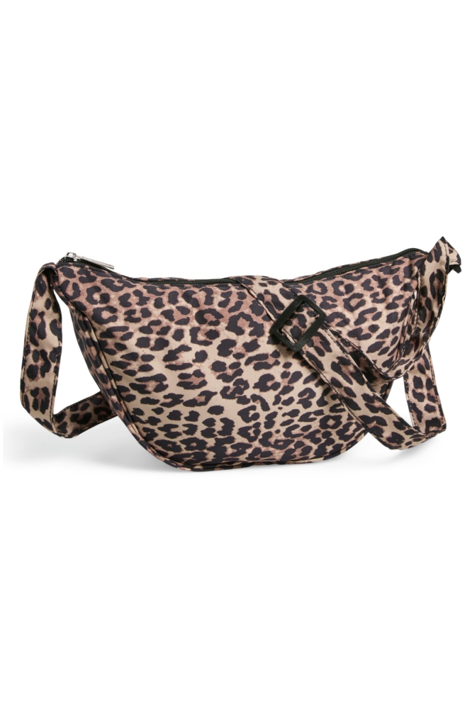 Pieces zwarte dames tas | Model vooraanzicht