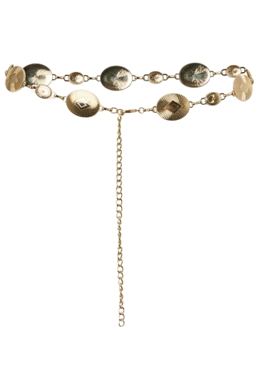 Pieces Accessoire PCGALADRIEL CHAIN BELT 17164796 GOLD COLOUR