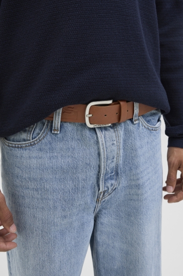 Jack & Jones jacharry belt noos Cognac