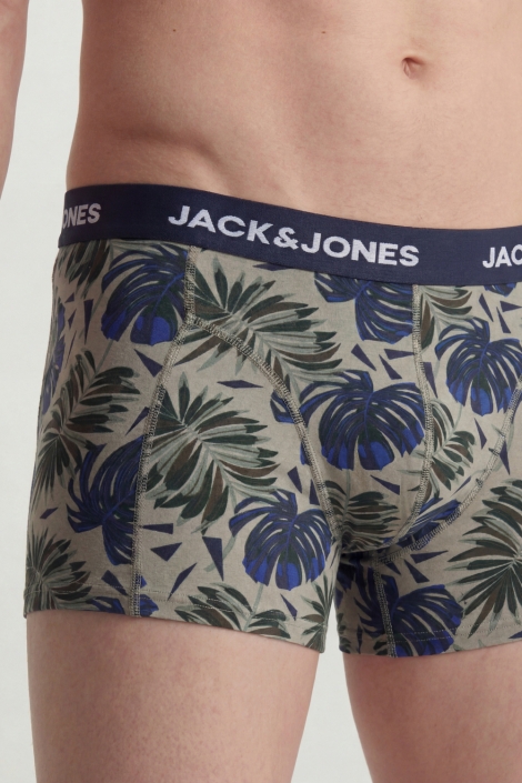 Jack & Jones groene heren ondergoed | Vooraanzicht