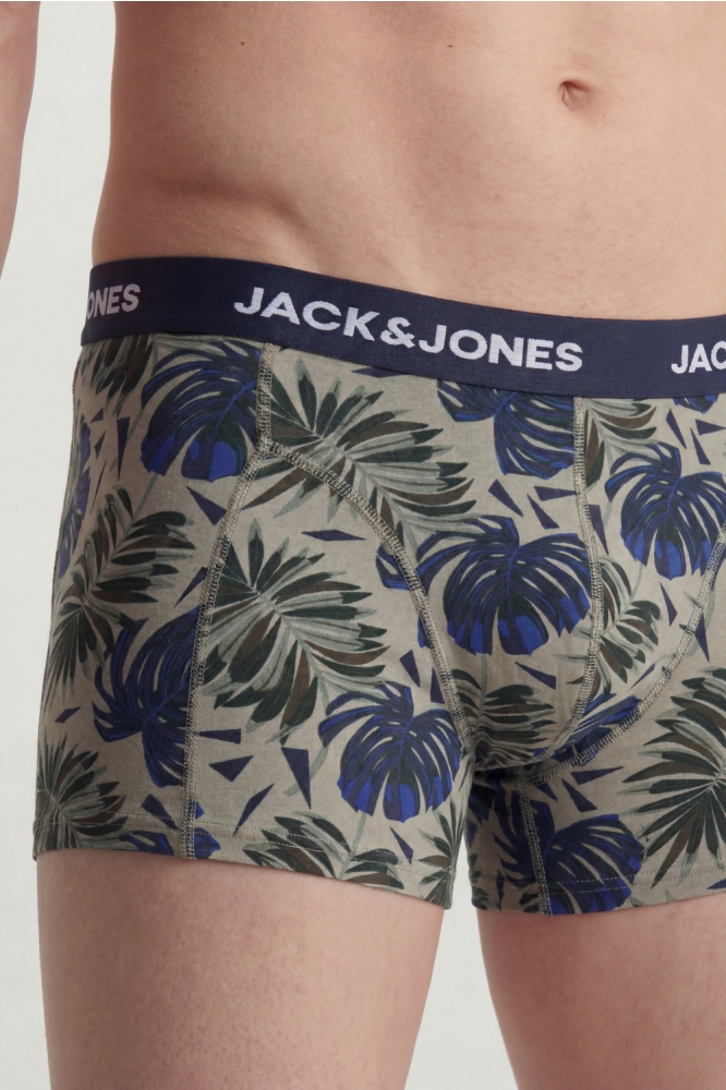 Jack & Jones groene heren ondergoed | Vooraanzicht