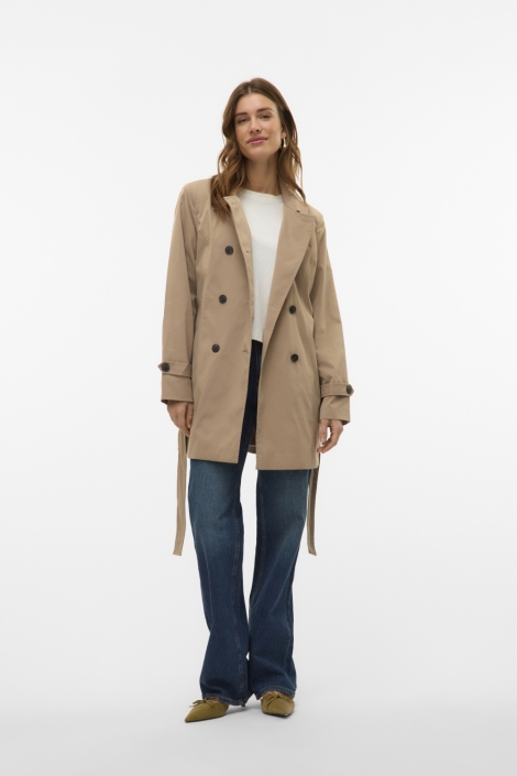 Vero Moda camel dames jas | Model