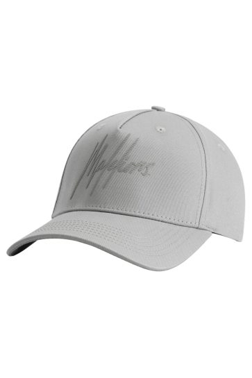 Malelions striped signature cap Grijs