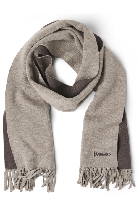 Vanguard beige heren sjaal | Vooraanzicht