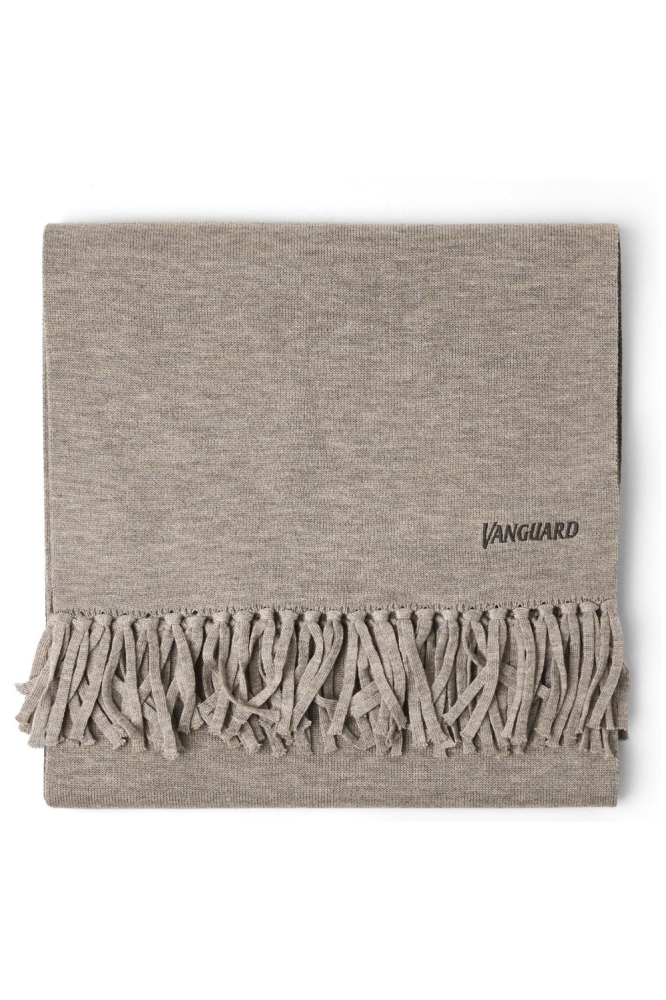 Vanguard beige heren sjaal | Vooraanzicht
