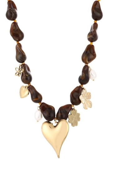 Touch ketting je19272 Bruin