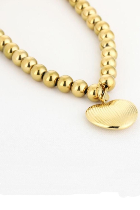 Touch gouden dames sieraad | Zijaanzicht