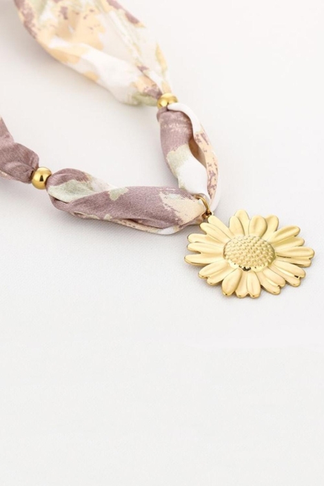 Touch beige dames sieraad | Zijaanzicht