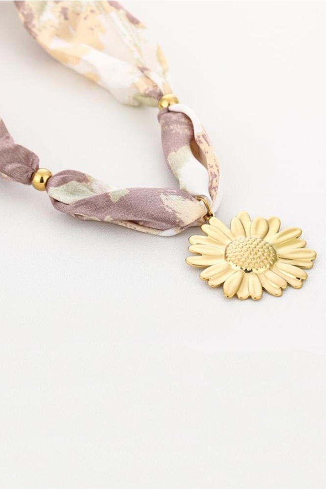 Touch beige dames sieraad | Zijaanzicht