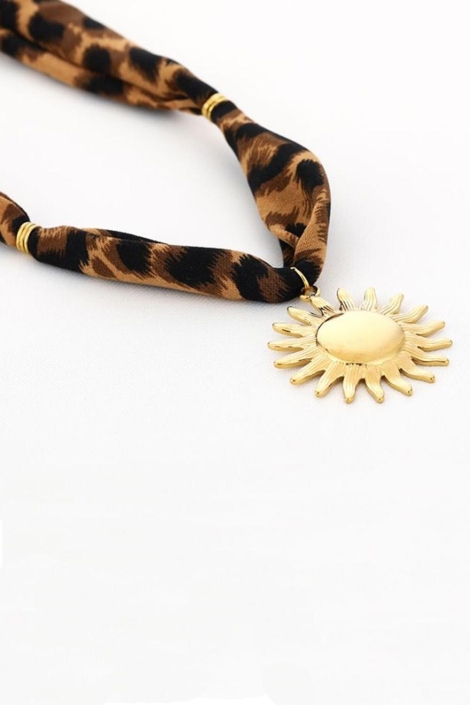 Touch bruine dames sieraad | Zijaanzicht