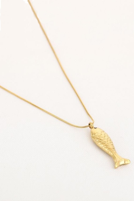 Touch gouden dames sieraad | Zijaanzicht