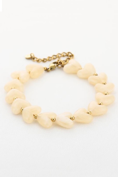 Touch beige dames sieraad | Zijaanzicht