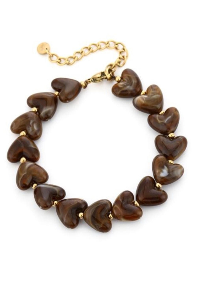 Touch bruine dames sieraad | Vooraanzicht