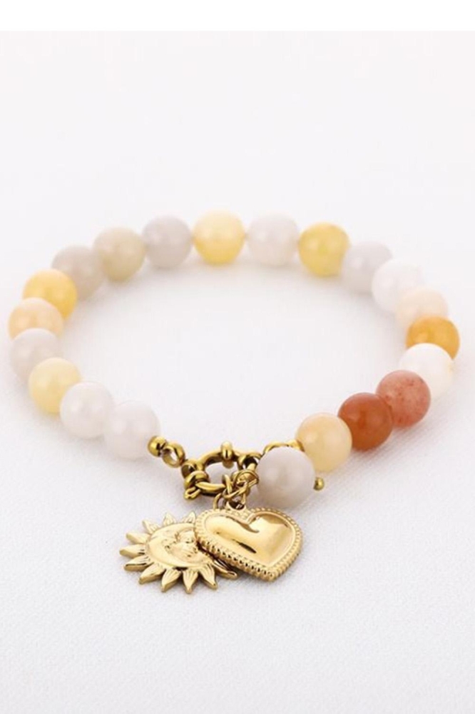 Touch witte dames sieraad | Zijaanzicht