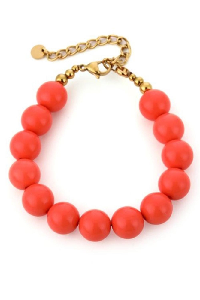 Touch oranje dames sieraad | Vooraanzicht
