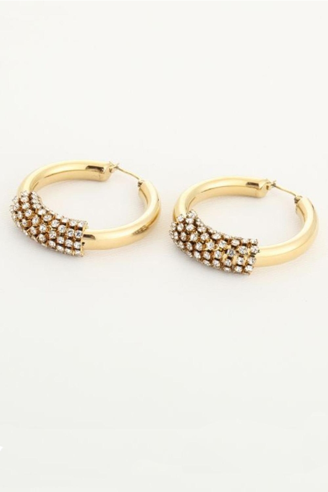 Touch gouden dames sieraad | Zijaanzicht