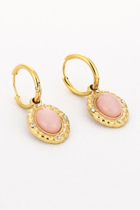 Touch roze dames sieraad | Zijaanzicht