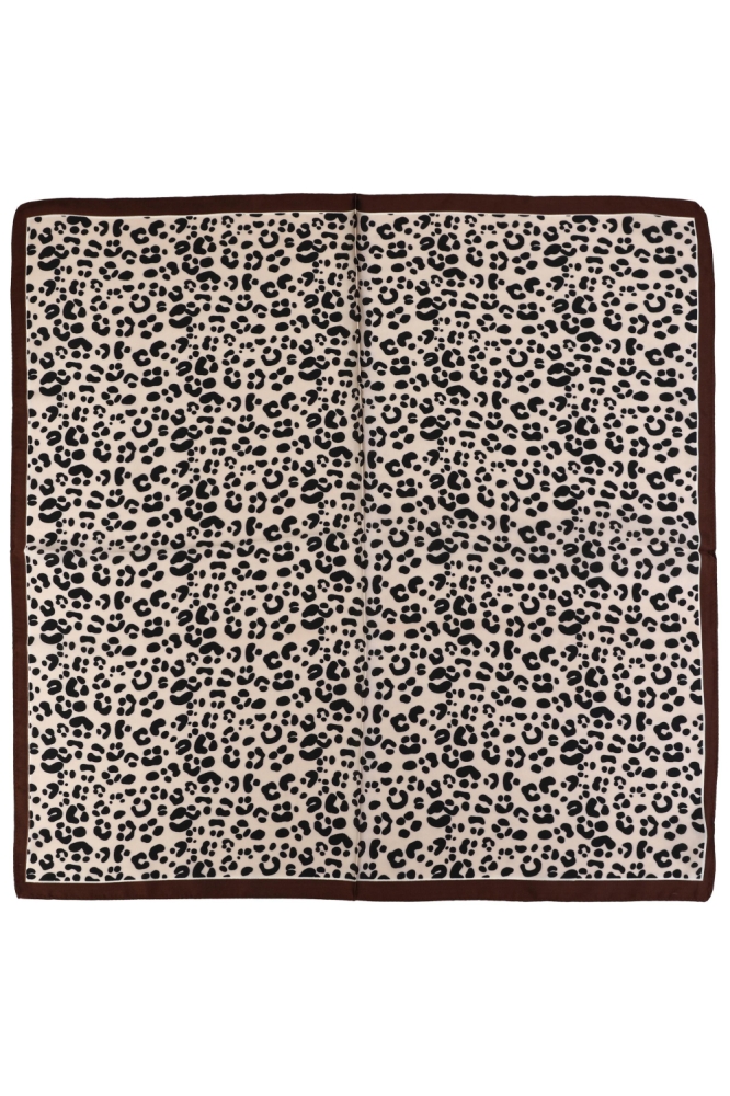 Touch bruine dames sjaal | Vooraanzicht