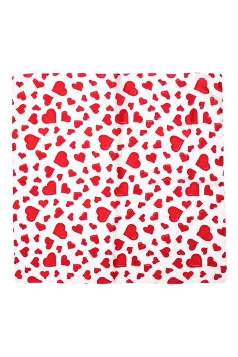 Touch rode dames sjaal | Vooraanzicht