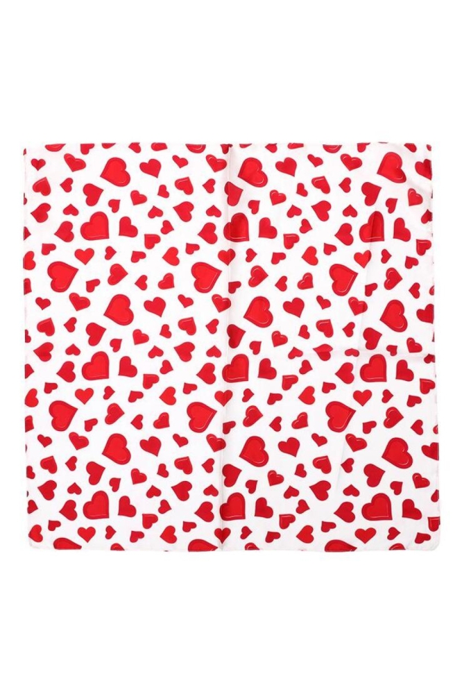 Touch rode dames sjaal | Vooraanzicht